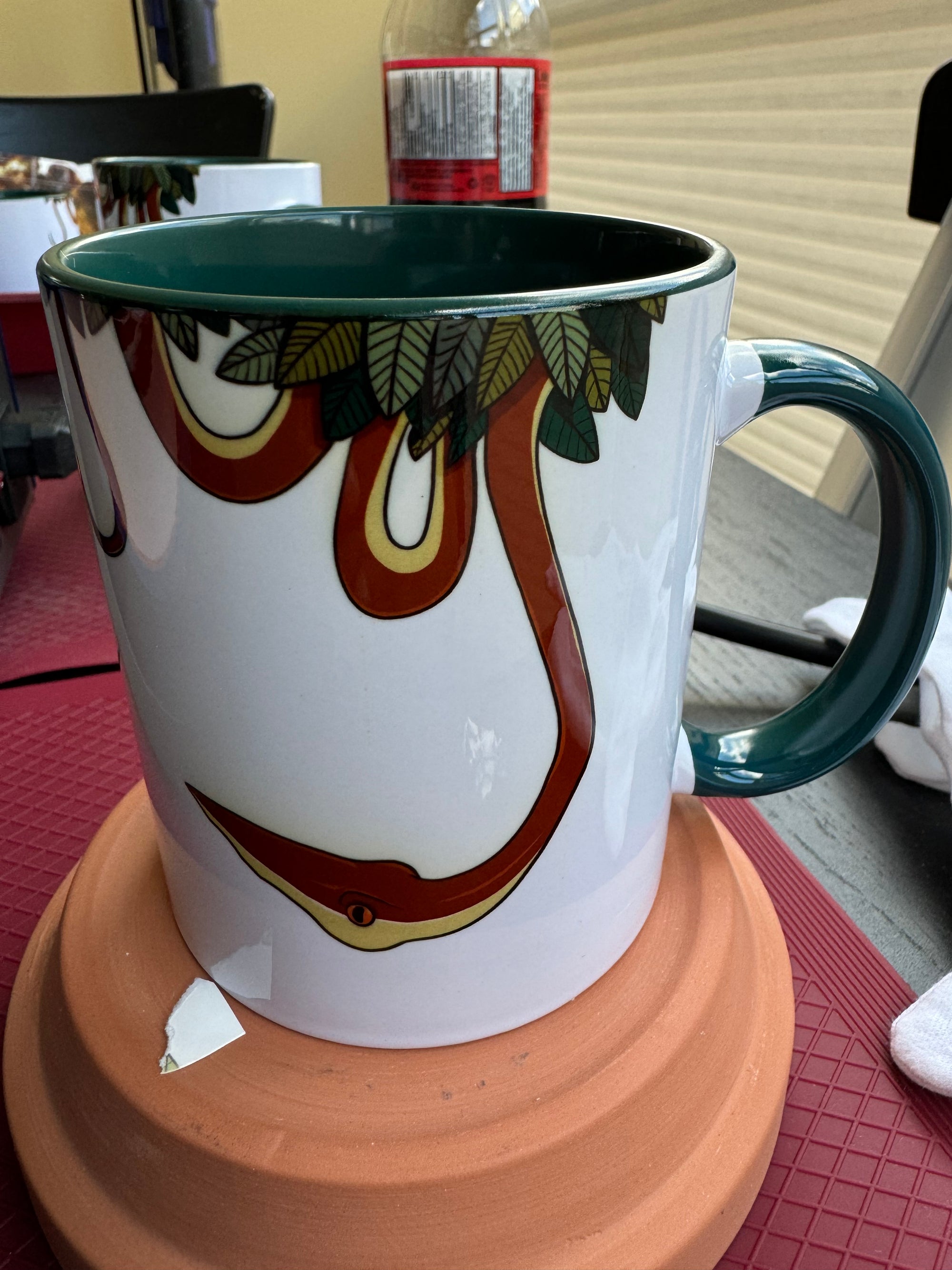 The Jungle Green Vine Snake  Mug