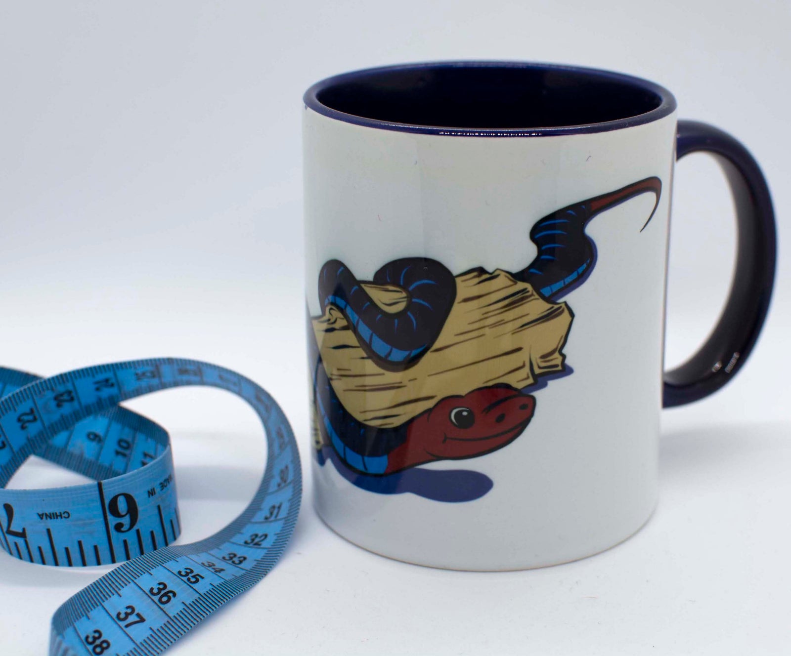 The Blue Malayan Coral Snake Mug