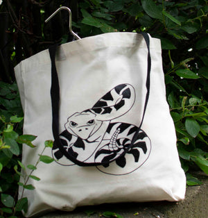The "They're Just Snakes!" Canvas Bag