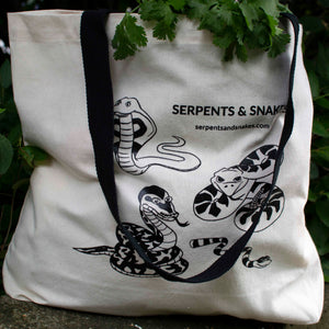 The "They're Just Snakes!" Canvas Bag